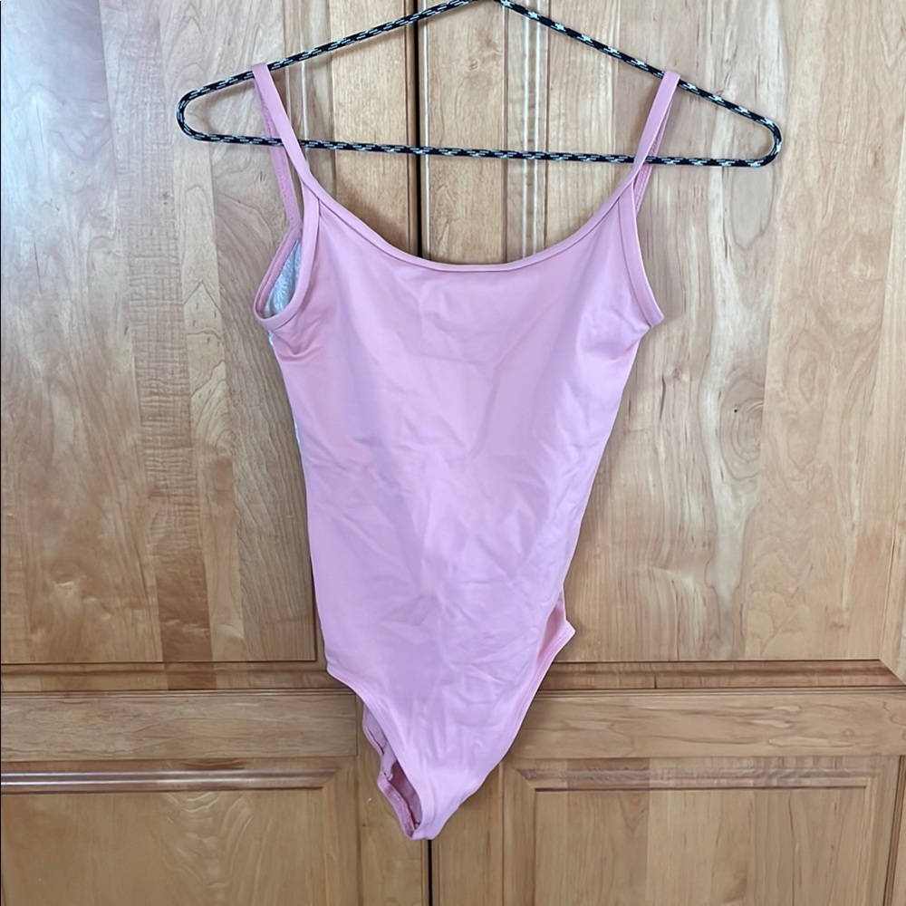 Pink Ainsliewear Camisole Leotard
